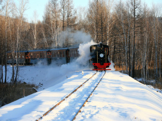 亚布力森林小火车