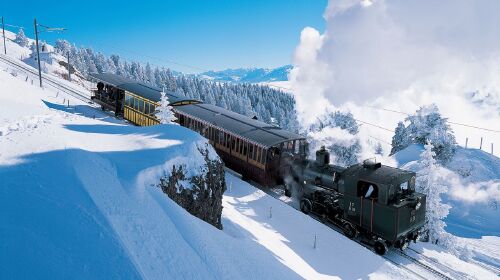 少女峰齿轮火车