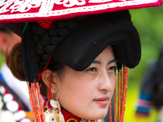 小凉山彝族山寨