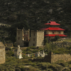 康定古城