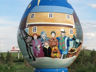 满洲里套娃景区