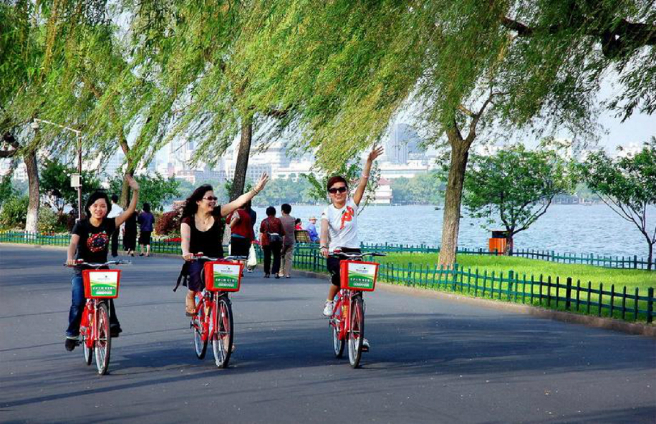  沪杭-乌镇-西塘3日游>升级一晚五钻,环西湖骑行,宿西塘民宿, 赠酒吧