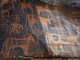 古代岩刻画