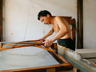 香纸沟古法造纸作坊