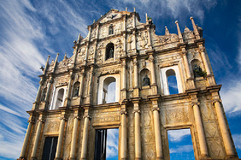 大三巴圣迹美图集锦