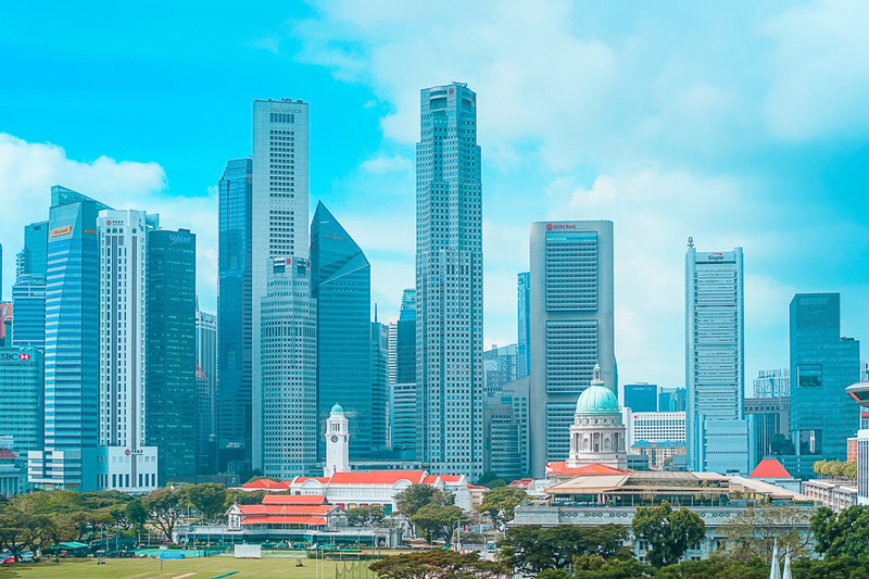 新加坡建筑物代表图片