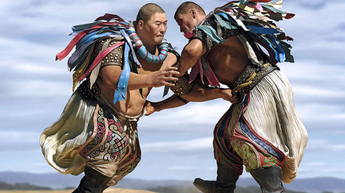 蒙古族摔跤