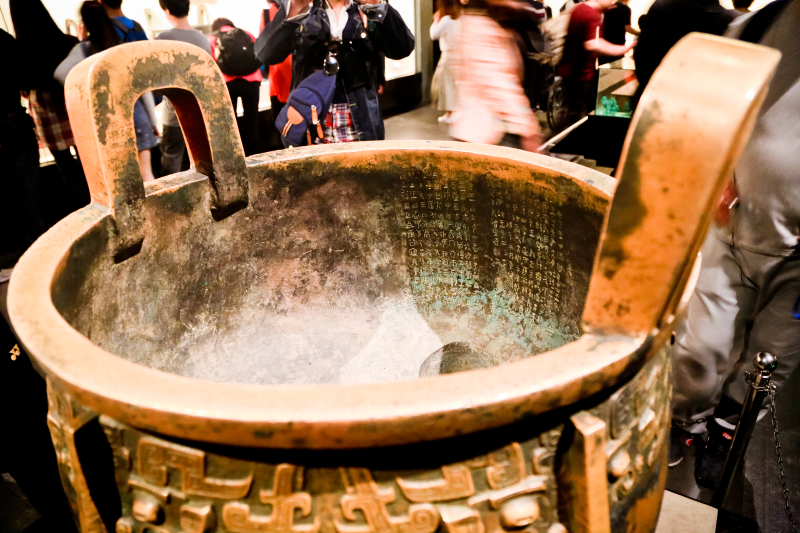 虽然说博物馆是免费的,但来到博物馆,没有