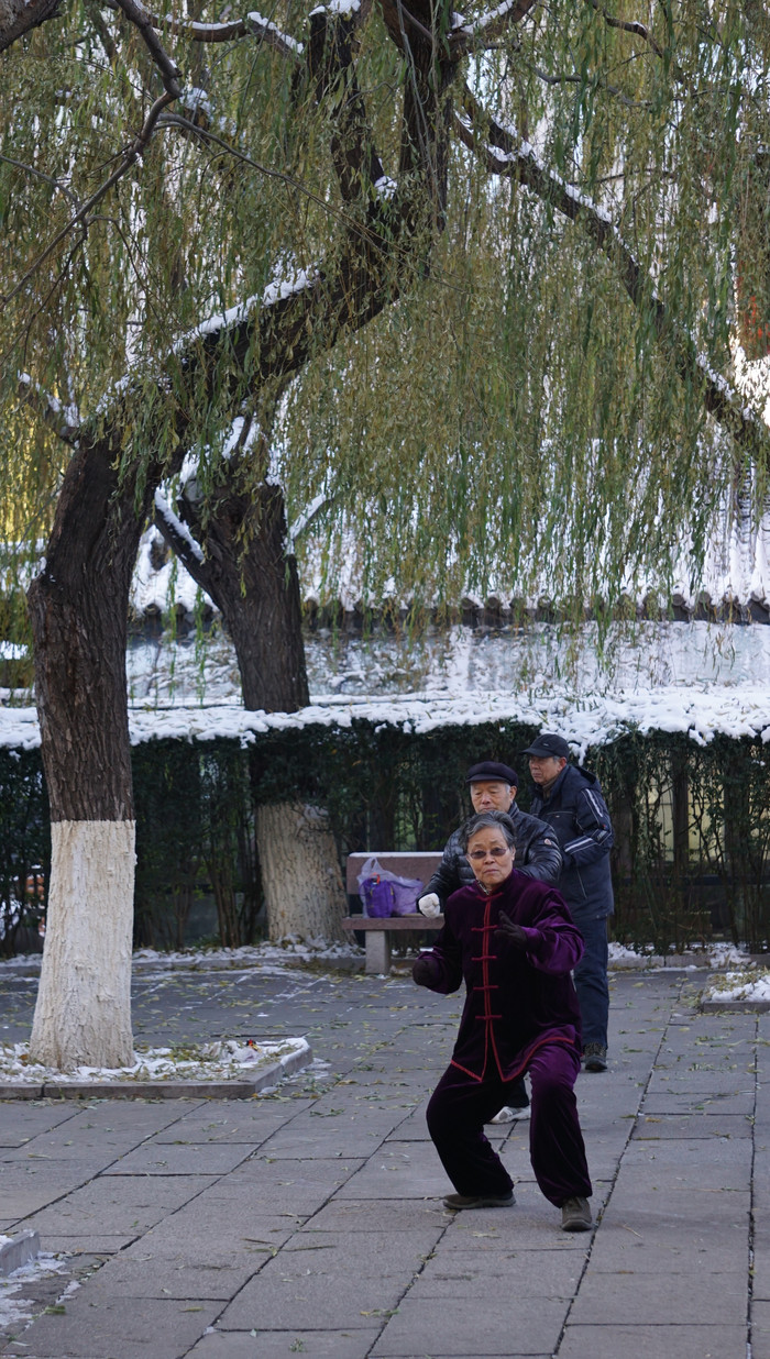 出了寬厚裡後沿著泉城路一直走就能到達五龍潭,會經過濟南市中心的