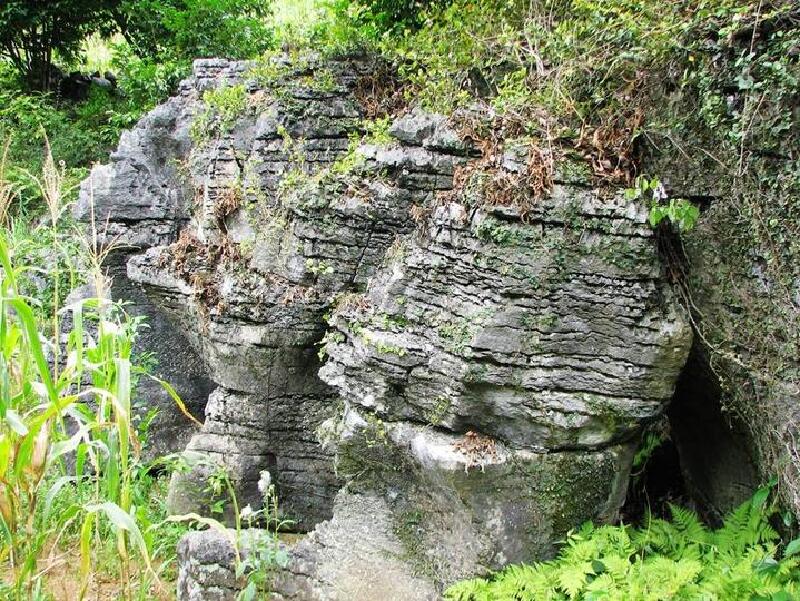 新发现#南宁竟然也有天坑,就在美丽的隆安布泉河边