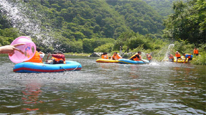 关门山漂流图片