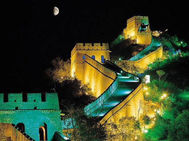 司马台长城夜景