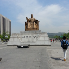 世宗大王像