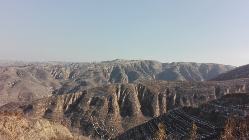 黄土高原圪梁梁