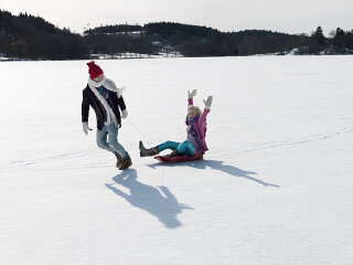 茂朱度假村雪橇场