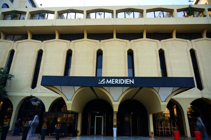 我们在开罗下榻的meridien酒店