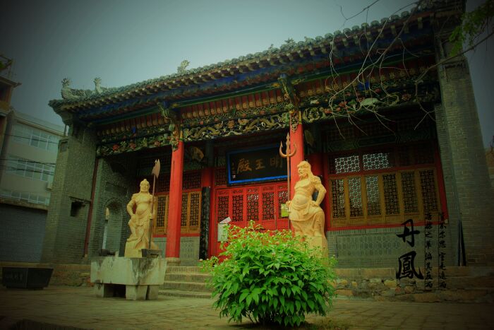 (船帮会馆里面唯一的一处殿堂,明王殿)