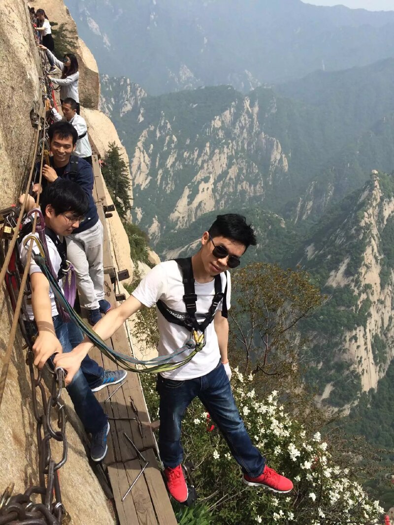 趁还有心趁还年轻咱一起去爬个华山吧陕西5日行