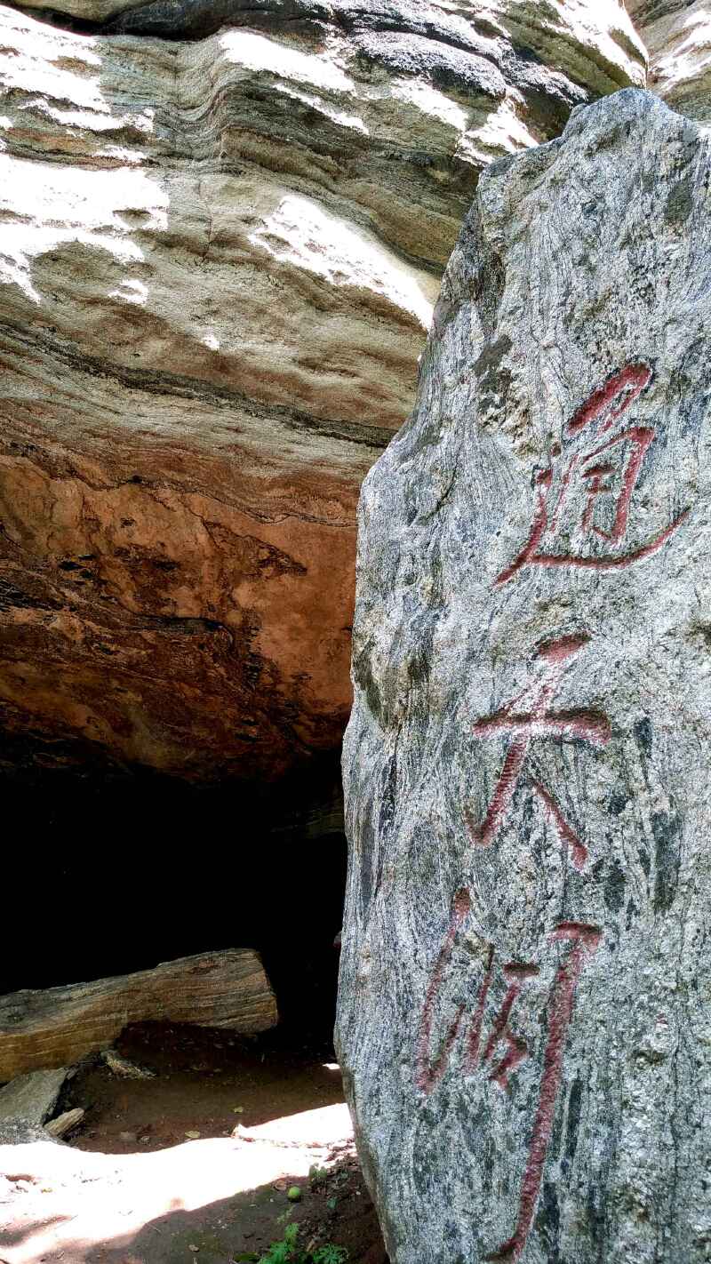 南滚龙沟平静的山林