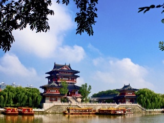 凤城河望海楼景区