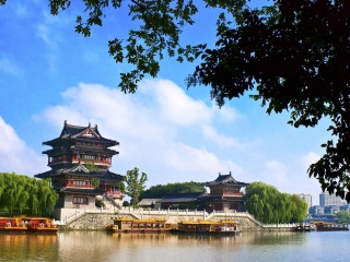 凤城河望海楼景区