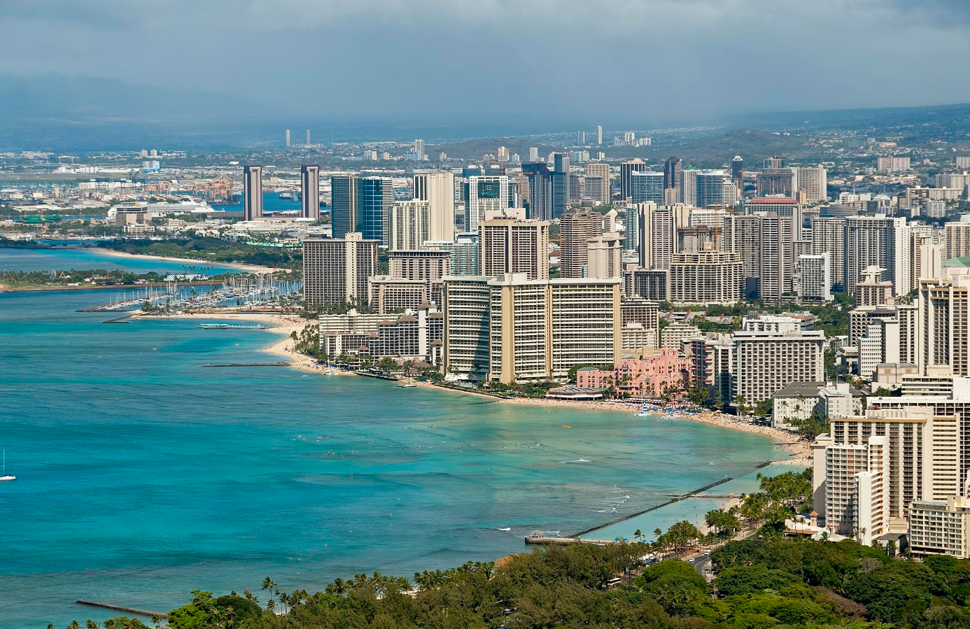  【美国夏威夷自由行】檀香山市内包车一日游>华人司导 时间自定 景点