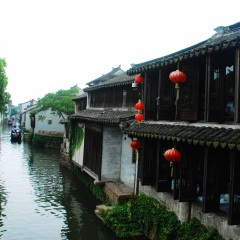 苏州甪直古镇