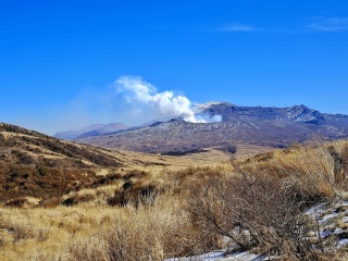 阿苏中岳火山口