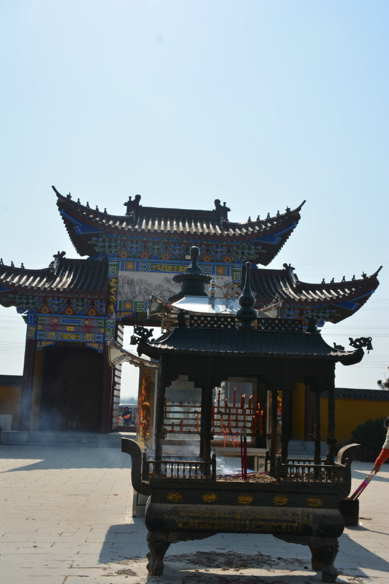 过大年家乡界首小城美景④三拜琉璃寺