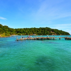 高龙撒冷岛的#旅图换旅费# #海岛游# #自然风光#