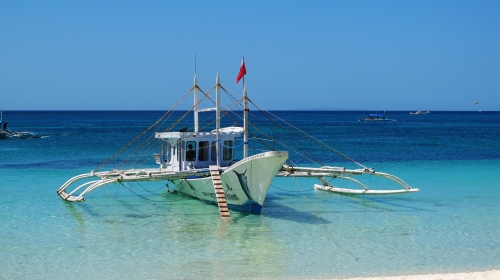 菲律宾长滩岛6-7日半自助游 包机北京直飞 仅一