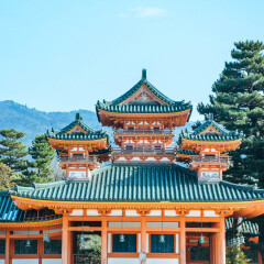 平安神宫的#旅图换旅费# #最魅春节# #一起来看雪#