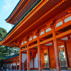 平安神宫的#旅图换旅费# #最魅春节# #一起来看雪#