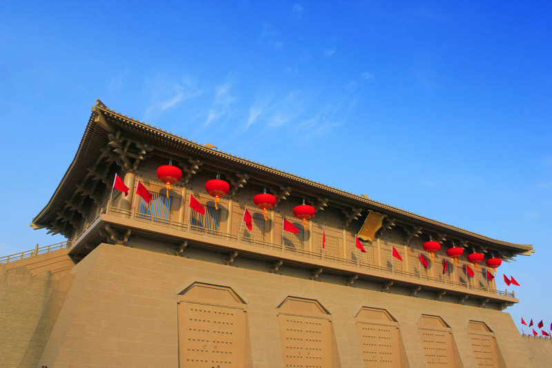 大明宮國家遺址公園位於西安市內