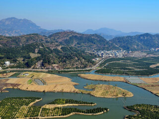 台州临海桃江十三渚
