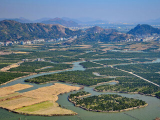 台州临海桃江十三渚