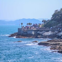 大梅沙海滨栈道的#旅图换旅费#