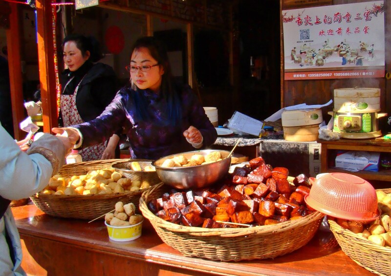 前童三宝的豆制品远近闻名.