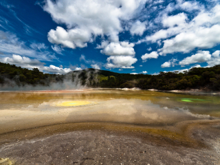 怀奥塔普地热仙境