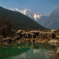 蓝月谷的#旅图换旅费#