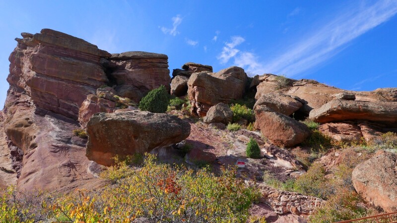 红石国家公园在亚利桑那州丹佛市西边25㎞.