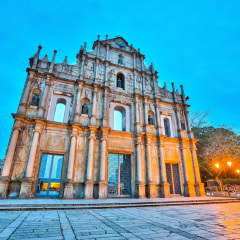 大三巴牌坊 景点模块