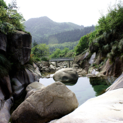 黄山东海大峡谷凤凰源景区的#旅图换旅费#