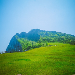城山日出峰的#旅图换旅费# #旅拍# #自然风光#
