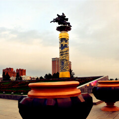 成吉思汗广场的#旅图换旅费#