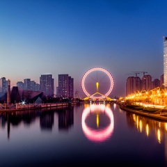 天津之眼摩天轮