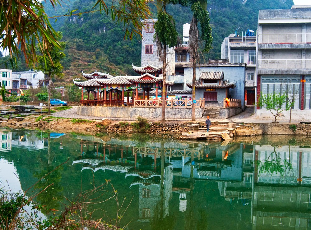 这是在八宝镇上找到的*上镜的地方了