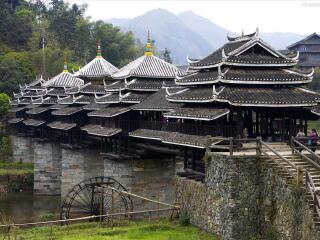 三江风雨桥