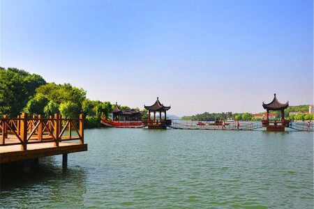 溧阳天目湖-南山竹海或茶博园火车往返2日游景区参团 船游天目湖