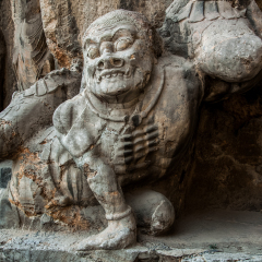 龙门石窟的#旅图换旅费# #名胜古迹#